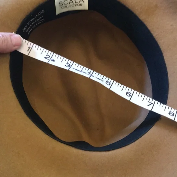 “Scala Collection” Stylish Tan Hat - Picture 8 of 11